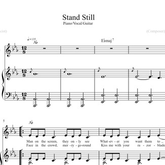 Stand Still Sheet Music By Dove Cameron For Voice And Piano Keyboard