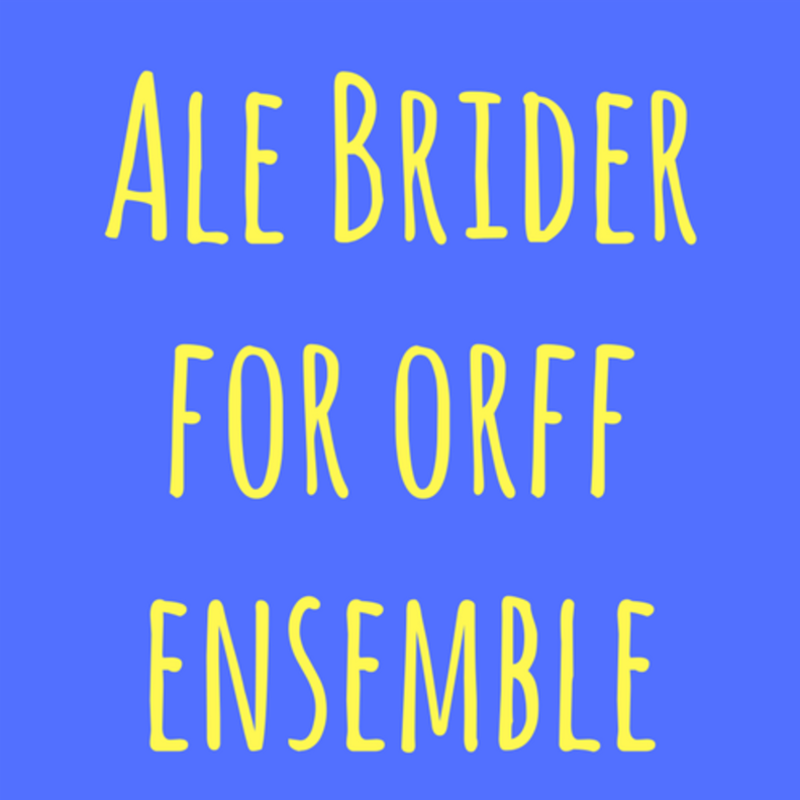 Ale Brider Sheet Music by Traditional Yiddish Folksong for Small