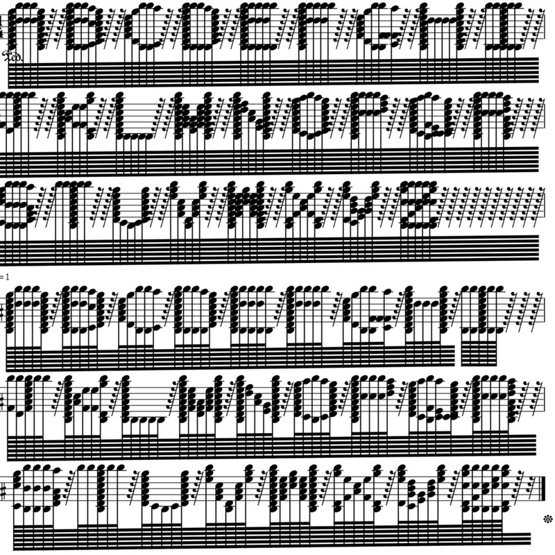 Alphabet in Notes Free Sheet Music by MisterMa9ic734 for Solo | Noteflight