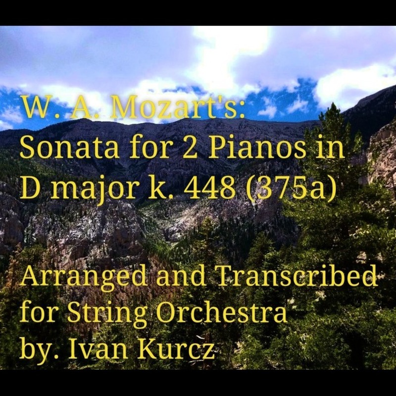 Sonata In D Major, K. 448 Sheet Music by Wolfgang Amadeus Mozart for