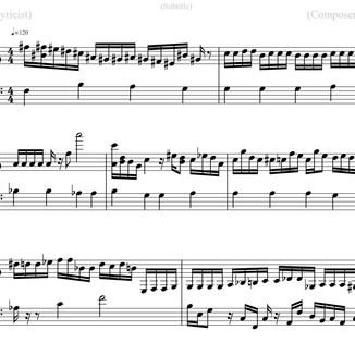 Sonic Music Note sonic theme Free Sheet Music by Jai for Piano/Keyboard | Noteflight